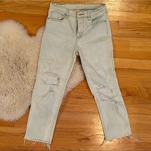 Levi’s cropped 724 Jeans